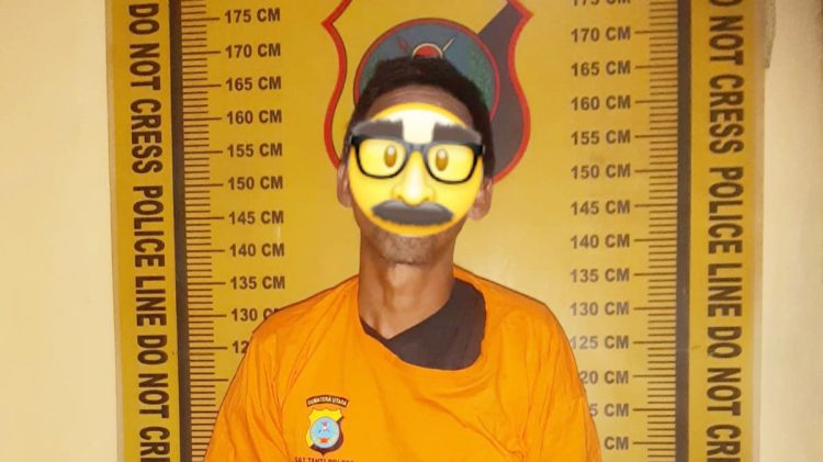 Tersangka SW alias Wan