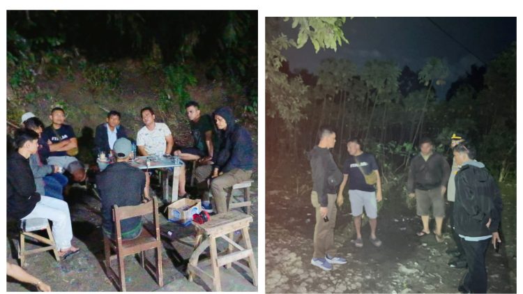 Kasat Resnarkoba AKP Irwanta Sembiring SH. MH patroli rutin di Gang Pulo Kumba