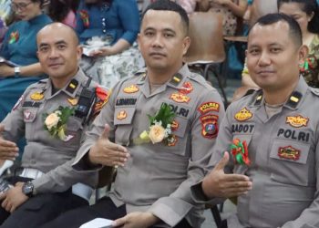 IPDA Ganda Marito Alam Damanik, SH, IPDA Alex Arisandi Sidabutar, SH dan IPDA Radot Siagian, SH