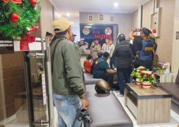 Pemko Tanjungbalai saat razia pekat