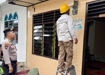 BRIGADIR Brian C. Simamora, SH pendampingan P2TL di Kelurahan Pardomuan