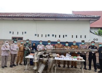Wakil Wali Kota Tanjungbalai Muhammad Fadly Abdina Hadiri Pemusnahan Media Pembawa HPHK, HPIK dan OPTK Sisa Sampel Uji Serta Hasil Tindakan Karantina Penahanan