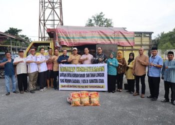 Wakil Wali Kota Tanjungbalai Muhammad Fadly Abdina Berangkatkan Bantuan Kemanusiaan bagi Warga Terdampak Banjir dan Longsor di Sumatera