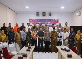 Polres Tanjungbalai menggelar Rapat Koordinasi (Rakor) Lintas Sektoral