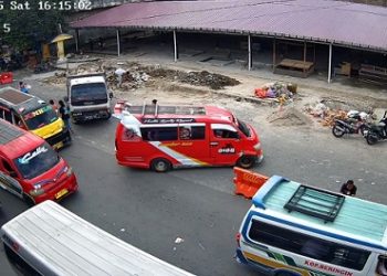 CCV yang pantau areal eks Gedung IV Pasar Horas
