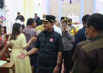 Kapolres Tanjungbalai dan Forkopimda Turun Langsung Pantau Gereja