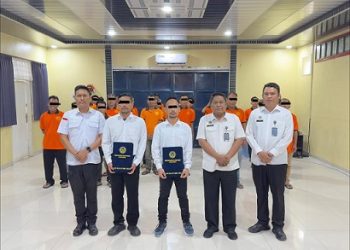 Lapas Tebing Tinggi Serahkan Remisi kepada 61 Warga Binaan
