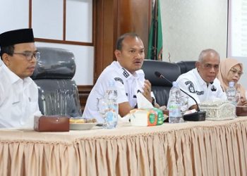 Walikota Tanjungbalai Mahyaruddin Salim Pimpin Rapat Persiapan Laporan Keuangan TA 2025
