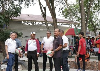 Wali Kota Tanjungbalai, Mahyaruddin Salim Buka Turnamen Bola Voli PBVSI Kota Tanjungbalai