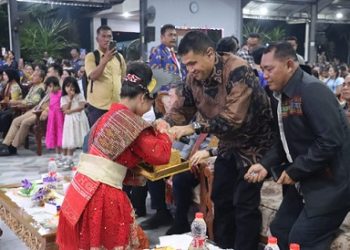 Wakapolres Tanjungbalai Kompol M.P. Pardede, S.H Hadiri Natal Oikumene 2025 