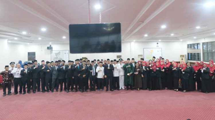 Wakil Wali Kota Muhammad Fadly Abdina Lantik dan Kukuhkan 81 Pejabat Pimpinan Tinggi Pratama, Administrator, Pengawas dan Pejabat Fungsional di Lingkungan Pemko Tanjungbalai