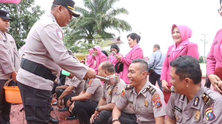 Kanit Reskrim Polsek Bangun IPDA Sugeng Suratman naik pangkat menjadi IPTU 