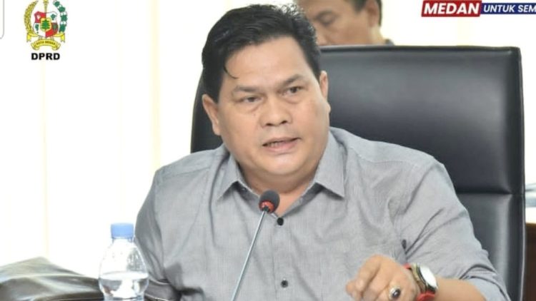 Anggota DPRD Medan Jusup Ginting Suka. (Foto Ist)