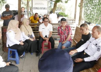 Wali Kota Tanjungbalai, Mahyaruddin Salim Tinjau Pelabuhan Domestik dan Straiget Pelabuhan Kota Tanjungbalai (tangkahan atap)