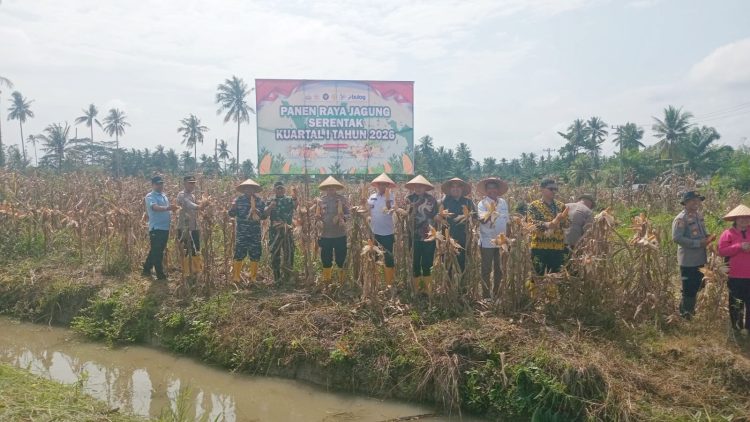 Polres Tanjungbalai Gelar Panen Raya Jagung