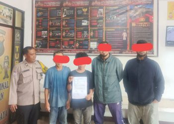 Piket SPKT dan Bhabinkamtibmas selesaikan dugaan pencurian ikan dengan Problem Solving