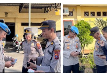 Kasi Propam AKP Henry Palona Bangun, SH Pimpin Gaktibplin di Polseķ Siantar Utara dan Siantar Martoba