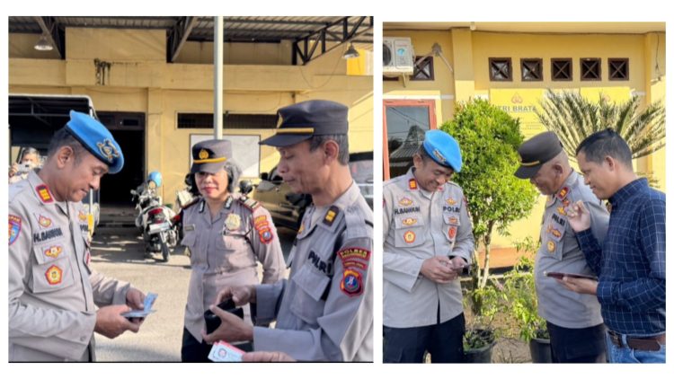 Kasi Propam AKP Henry Palona Bangun, SH Pimpin Gaktibplin di Polseķ Siantar Utara dan Siantar Martoba