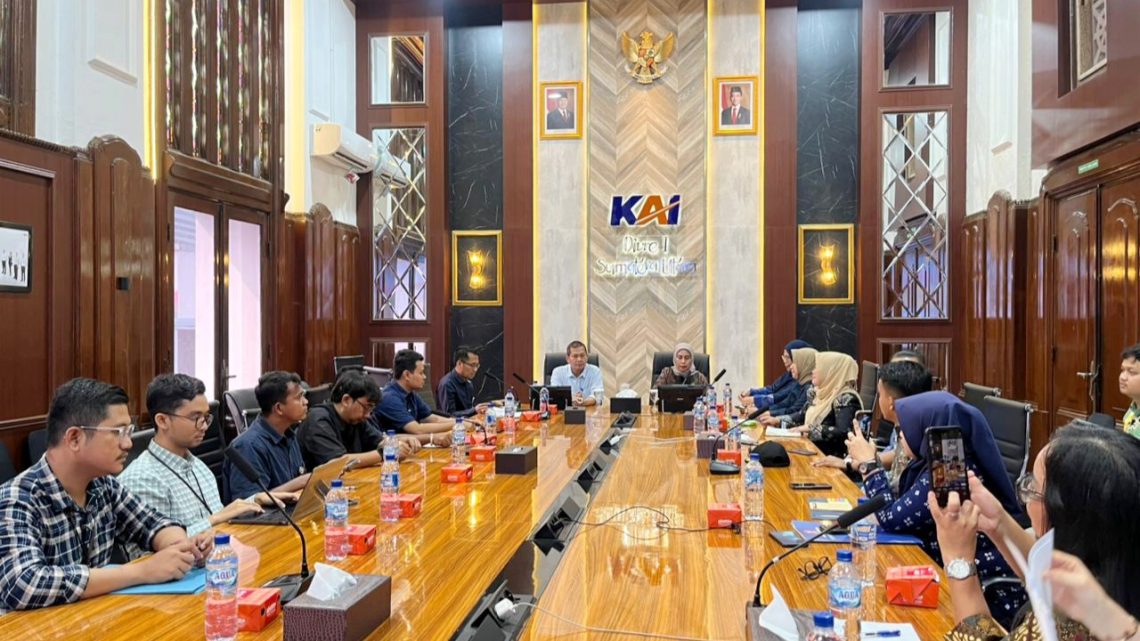 Pemko Tanjungbalai dan PT KAI Bahas Pengelolaan dan Penataan Lingkungan Aset Milik PT KAI Divre I Sumut