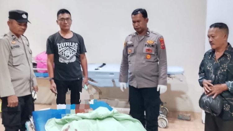 jenajah korban JN saat dirumah sakit