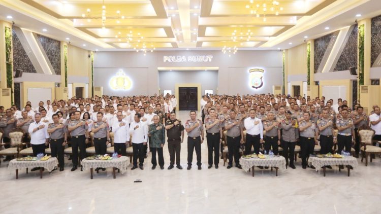 Kapolres Simalungun AKBP Marganda Aritonang, S.H., S.I.K., M.M Ikuti Sosialisasi KUHP–KUHAP Baru