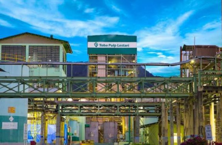 PT Toba Pulp Lestari. (Foto Ist)