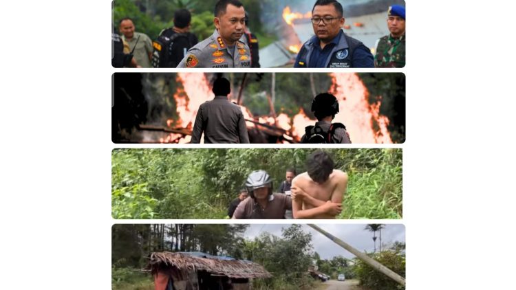 Kapolrestabes Medan, Kombes Pol Jean Calvijn Simanjuntak pimpin operasi penggerebekan narkoba di Bumi Perkemahan Sibolangit dan Lotus. (Foto Ist)