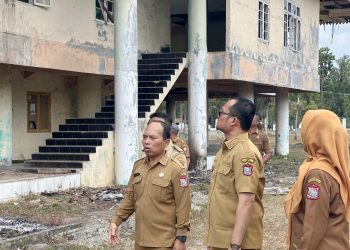 Wakil Wali Kota Tanjungbalai Muhammad Fadly Abdina Tinjau GOR