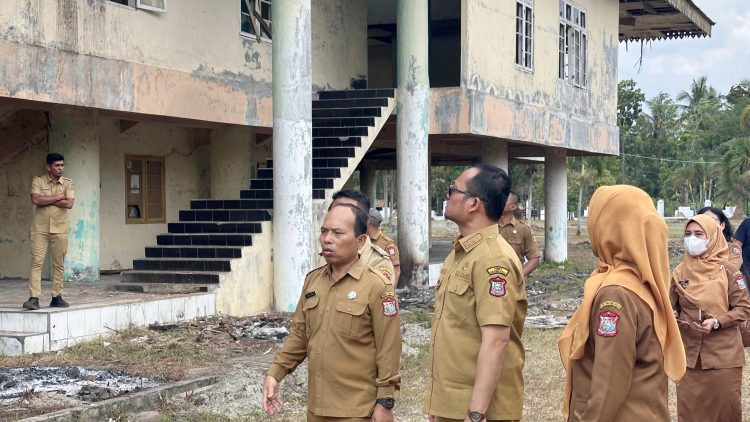 Wakil Wali Kota Tanjungbalai Muhammad Fadly Abdina Tinjau GOR