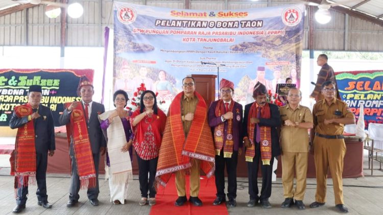 Wakil Wali Kota Tanjungbalai, Muhammad Fadly Abdina saat diulosi Pengurus DPP PPRPI Tanjungbalai