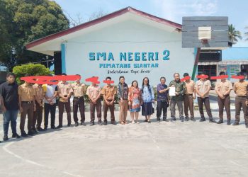 Polsek Sianțar Utara Selesaikan Perkelahian Pelajar di Jalan Patuan Anggi Dengan Mediasi