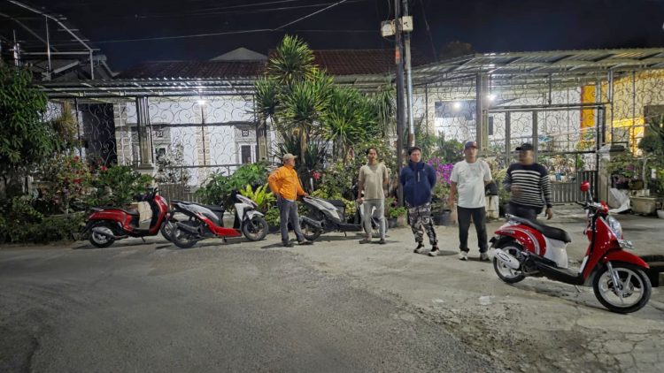 Personil Sat Reskrim Polres Tanjungbalai Patroli Dini Hari Antisipasi Kejahatan Jalanan