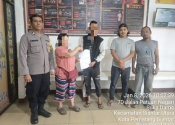 BhabinKamtibmas Kelurahan Sukadame AIPTU Parulian Simanjuntak selesaikan dugaan pencurian di Pasar Dwikora