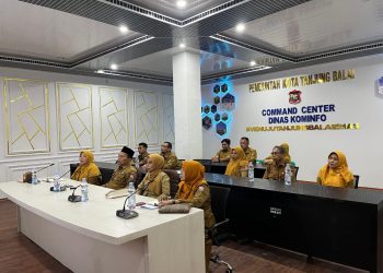 Pemko Tanjungbalai Ikuti Rakor TPID Bersama Kemendagri