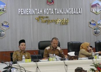 Wali Kota Tanjungbalai, Mahyaruddin Salim Pimpin Rakorpem Awal Tahun 2026 