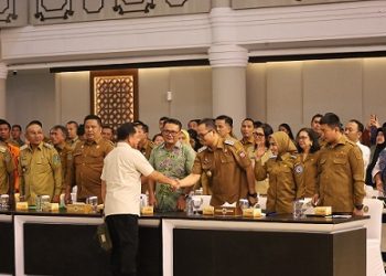 Wakil Wali Kota Tanjungbalai Muhammad Fadly Abdina Hadiri Rakor Percepatan Rehabilitasi dan Rekonstruksi Pasca Bencana di Wilayah Sumut
