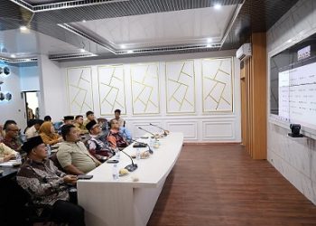 Wakil Wali Kota Tanjungbalai Muhammad Fadly Abdina Bersama Satgas MBG Ikuti Rakor Standarisasi Formulir Validasi Penerima Manfaat