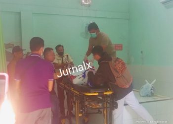 Jenajah korban AP di ruagan jenajah RS Vita Insani hendak dibawa autopsi di RS Bhayangkari Kota Tebing Tinggi