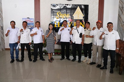 Pemko Pematangsiantar saat meninjau dan mengidentifikasi di Sopo Haven Hotel Jalan Gereja