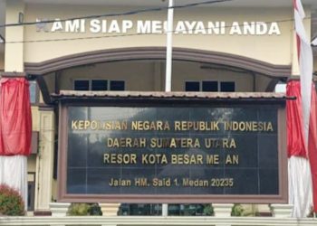 Polrestabes Medan. (Foto Ist)
