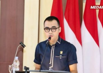 Anggota DPRD Medan, Afif Abdillah salah satu penggagas perubahan Perda No.4 Tahun 2012 tentang Sistem Kesehatan Kota Medan. (Foto Ist)