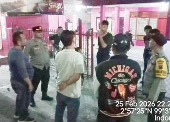 Personil Polres Pematangsiantar Respon Cepat Cek Laporan Dugaan Perkelahian Antar Remaja