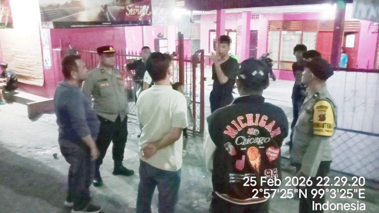 Personil Polres Pematangsiantar Respon Cepat Cek Laporan Dugaan Perkelahian Antar Remaja