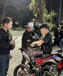 Timsus Dayok Mirah Polres Pematangsiantar Laksanaskan KRYD Hingga Subuh, Situasi Kamtibmas Kondusif