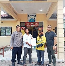 Polsek Siantar Timur Selesaikan Perkelahian Driver Ojol dan Mandor Mopen di Jalan Sutomo Dengan Problem Solving