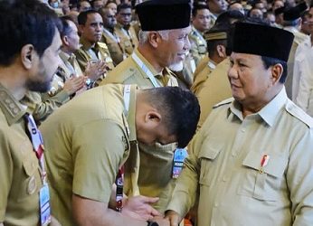 Gubernur Sumut, Bobby Afif Nasution - Presiden RI Prabowo Subianto dalam Taklimat Rakornas Pemerintah Pusat dan Daerah Tahun 2026 di Sentul International Convention Center (SICC), Bogor, Jawa Barat (Foto Ist)