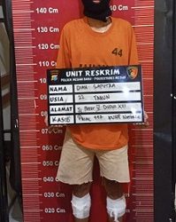 Pelaku curanmor yang ditembak Polsek Medan Baru. (Foto Ist)