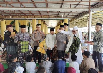 Kabag SDM Kompol HE Sidauruk, S.H., M.H Hadiri Isra Mi'raj 1447 H dan Sunat Massal