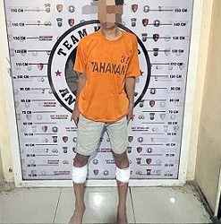 Pelaku FLS yang ditangkap Polisi (Foro Ist)