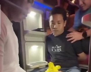Pelaku penyeludupan sabu dikemas dalam bika ambon oleh-oleh khas Medan yang ditangkap polisi. (Foto Ist)